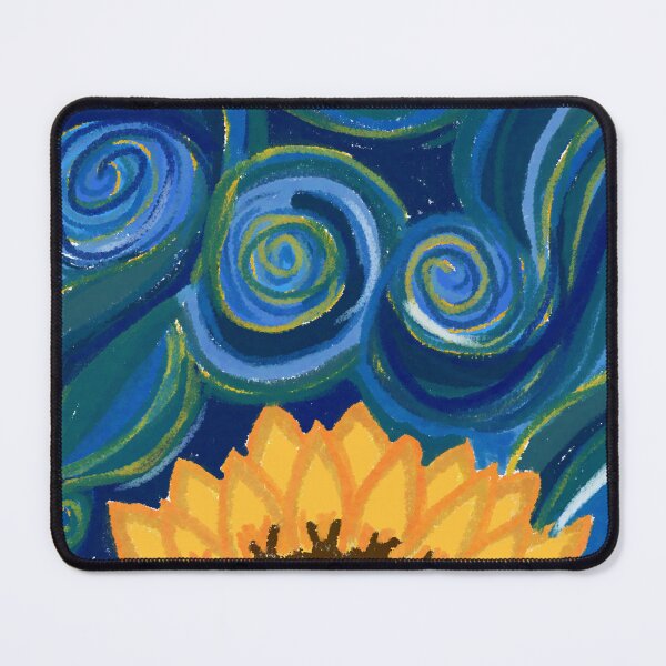 Item preview, la noche estrellada Van Gogh y una girasol designed and sold by ArtKar.