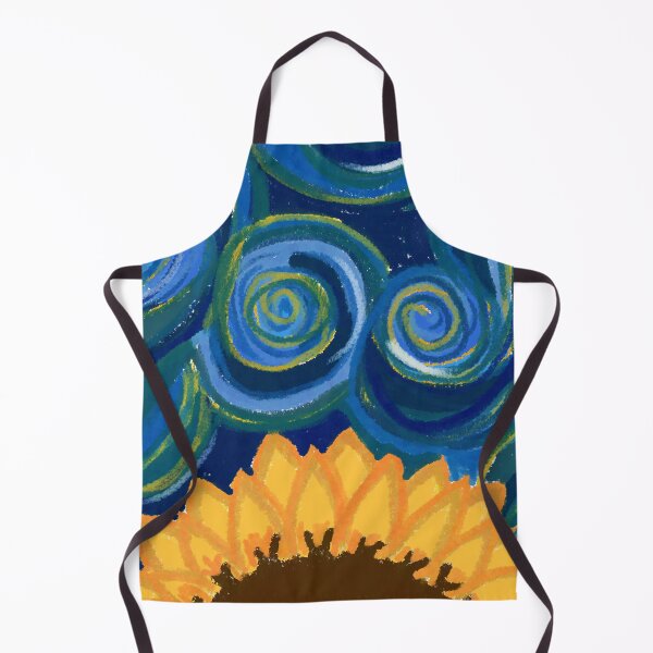 Item preview, la noche estrellada Van Gogh y una girasol designed and sold by ArtKar.