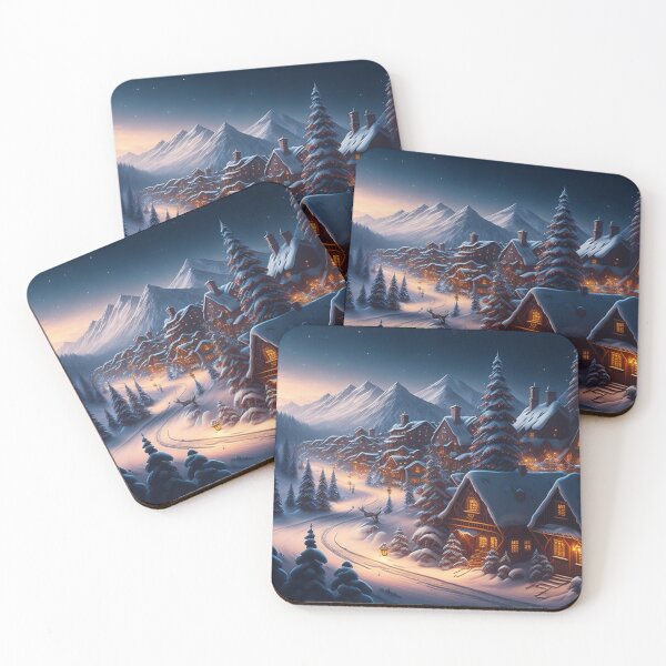 Item preview, Glistening Tidings: A Village Carol designed and sold by BlareBlare.