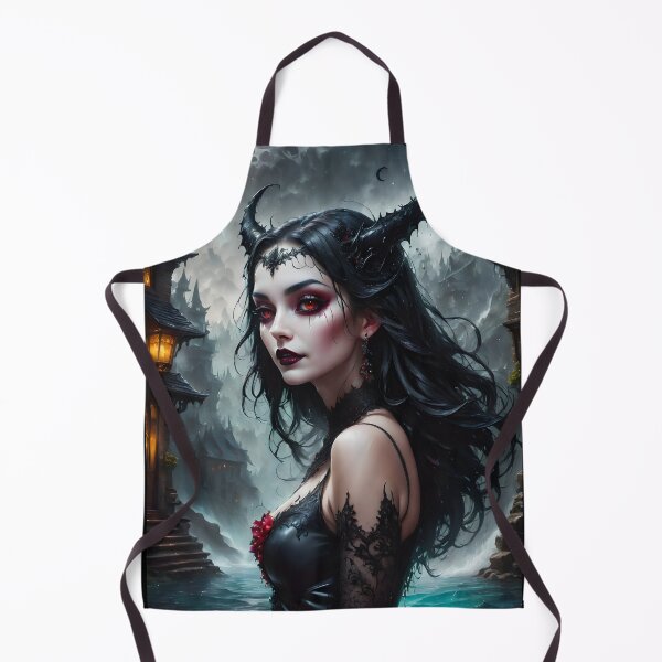 Item preview, Beautiful vampire gothic lady designed and sold by Spooky Witch Dream.