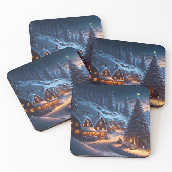 Item preview, Celestial Elegance: Starlit Village Ballet designed and sold by BlareBlare.