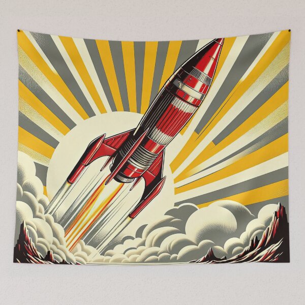 Item preview, Rocket Ascend Beyond the Horizon designed and sold by artwaves.