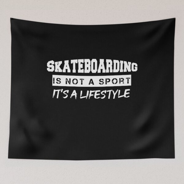 Item preview, Skateboarding isn’t a sport, it’s a lifestyle funny quotes lover designed and sold by BHMARTS.