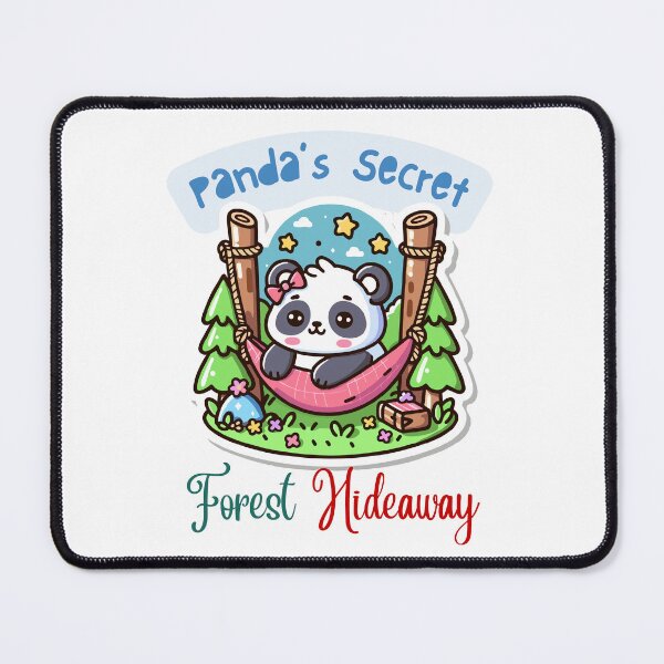 Item preview, Panda In The Forest - Panda's Secret Forest Hideaway  designed and sold by Ruthrasankar.
