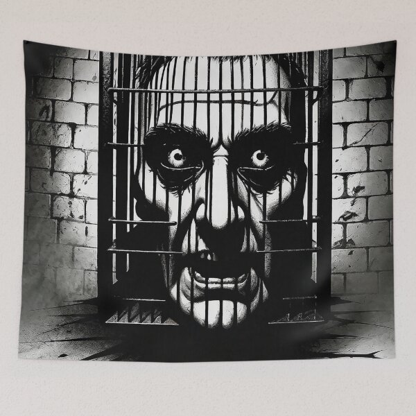 Item preview, Borders of horror and a prisoner of fear designed and sold by marccelusshop.