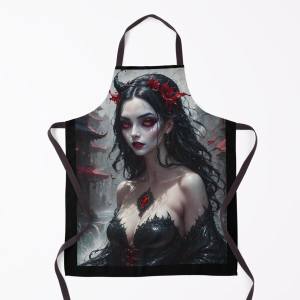Item preview, Beautiful dark vampire gothic lady designed and sold by Spooky Witch Dream.