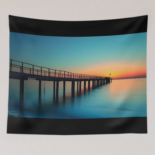 Item preview, Enchanting Serenade: Pier's Horizon designed and sold by AI-Only Creations.