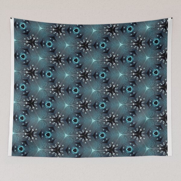 Item preview, blue light blooms  designed and sold by ritusdesigns.