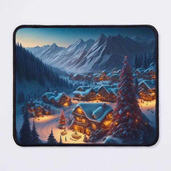 Item preview, Snowfall Sonata in Santa's Village designed and sold by BlareBlare.