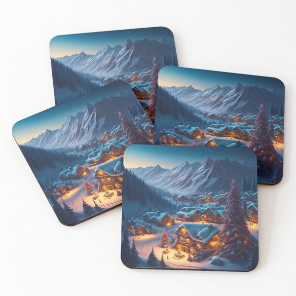 Item preview, Snowfall Sonata in Santa's Village designed and sold by BlareBlare.
