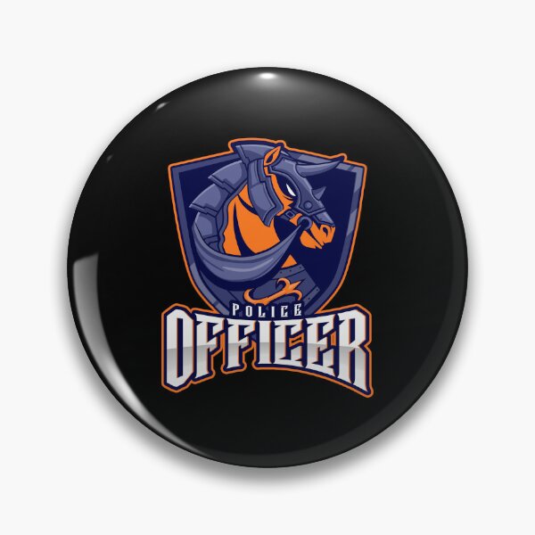 Item preview, Police Officer Design with Cavalry Warrior designed and sold by PRIVARSHU.