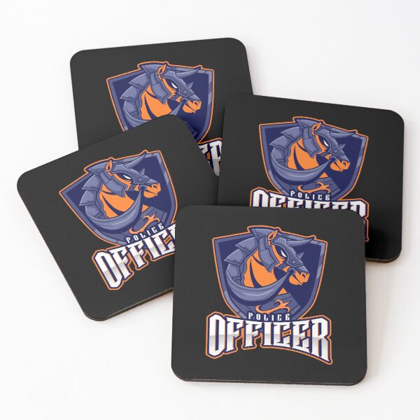 Item preview, Police Officer Design with Cavalry Warrior designed and sold by PRIVARSHU.