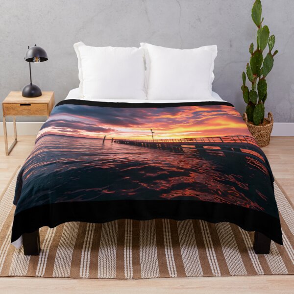 Item preview, Love's Canvas: Pier's Horizon designed and sold by AI-Only Creations.