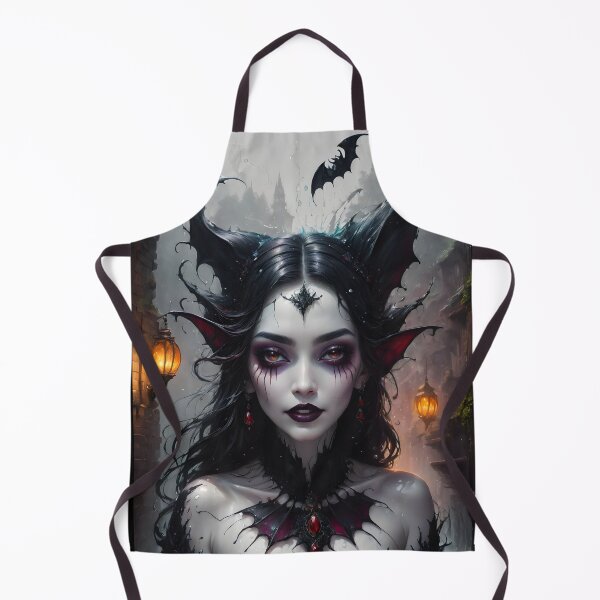Item preview, Beautiful dark vampire gothic lady designed and sold by Spooky Witch Dream.
