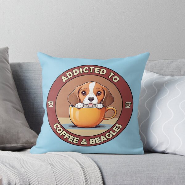 Item preview, Addicted to Coffee & Beagles - Perfect for Coffee Lovers and Dog Owners  designed and sold by brindled.