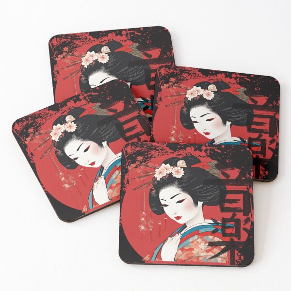 Item preview, Beautiful Geishas | Japanese Geishas designed and sold by Mariana Piana.
