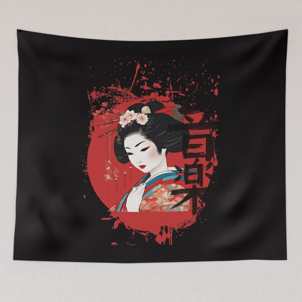Item preview, Beautiful Geishas | Japanese Geishas designed and sold by Mariana Piana.