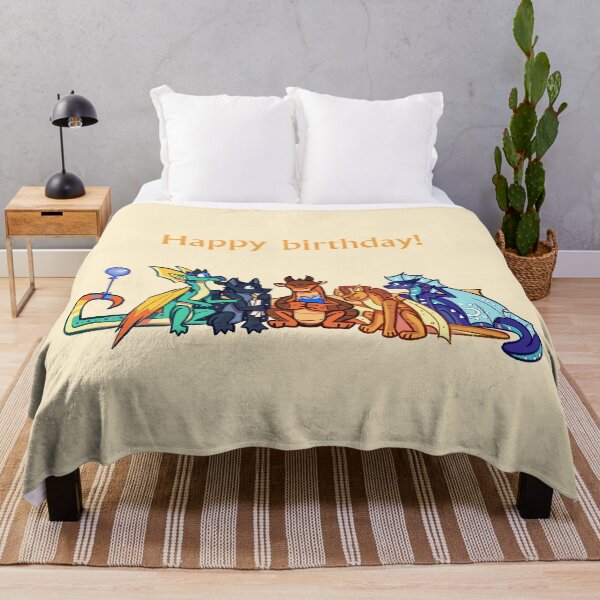 Item preview, Happy birthday from The dragonets of destiny - Wings of Fire designed and sold by Aloe Wing.