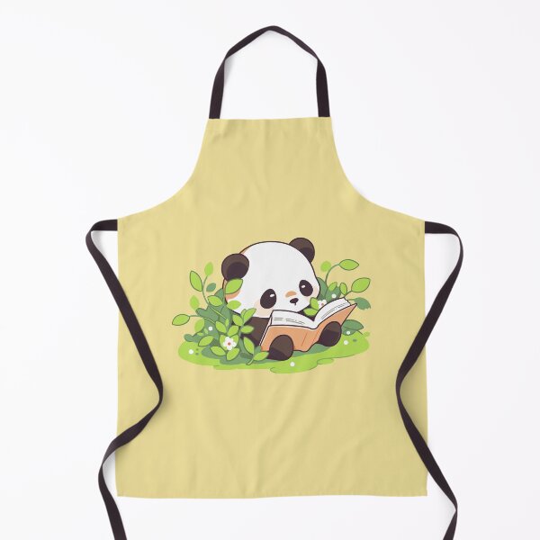 Item preview, Panda Reading A Book In Nature designed and sold by SweetClicks123.