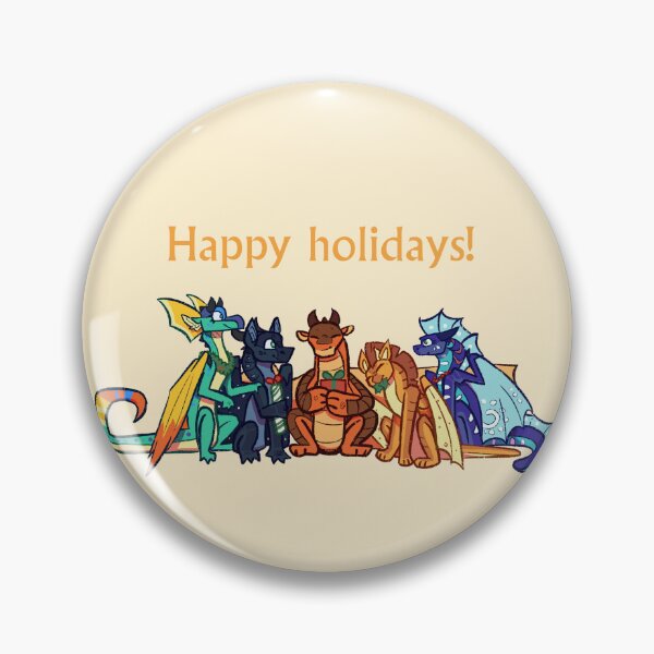 Item preview, Happy holidays from The dragonets of destiny - Wings of Fire  designed and sold by Aloe Wing.