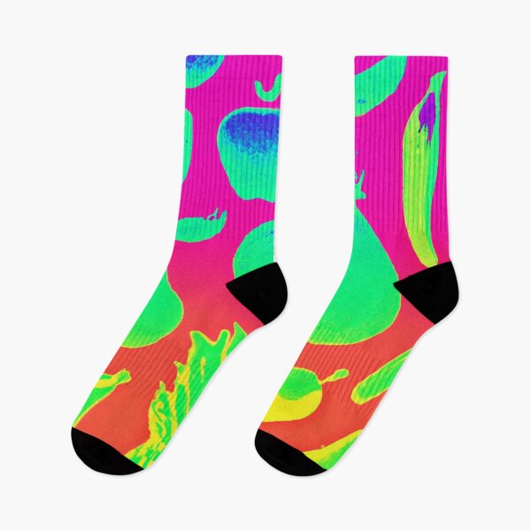 Item preview, Vibrant Neon Fruits Pattern designed and sold by Health And Fitness Posts e-Store.