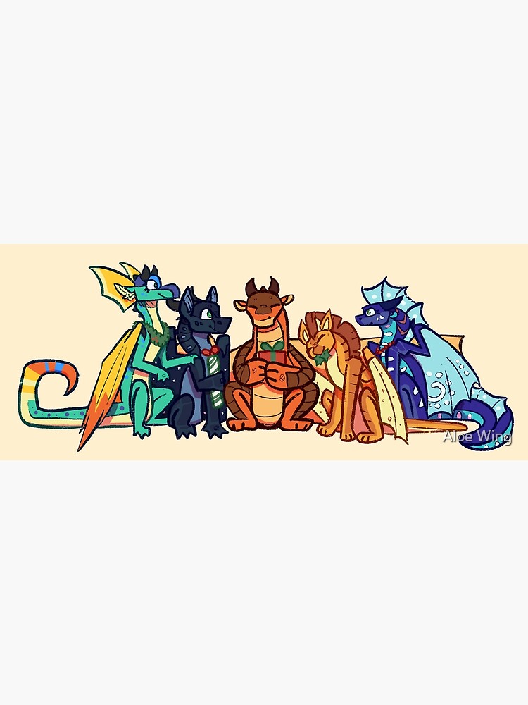 The dragonets of destiny | dragon friends Wings of Fire 