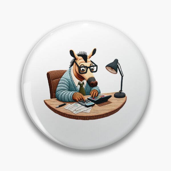 Item preview, Accountant Aardvark - Balancing the Books designed and sold by #Adulting Central.