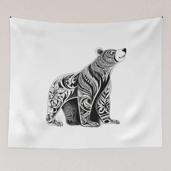Item preview, Tribal Bear Tattoo designed and sold by Baldazar.
