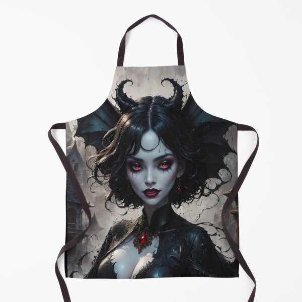 Item preview, Beautiful dark vampire gothic lady designed and sold by Spooky Witch Dream.