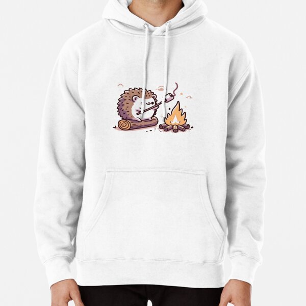 Item preview, Hedgehog Toasting Marshmallow At Campfire designed and sold by Suhazainah.