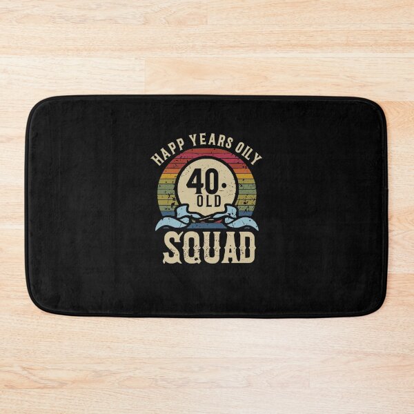 Item preview, 40 Year Old Birthday Squad Vintage T-Shirts designed and sold by MizoX7.