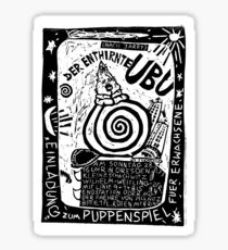 Abstract Constructivism Bauhaus Sticker