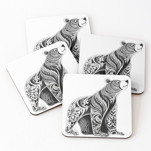 Item preview, Tribal Bear Tattoo designed and sold by Baldazar.