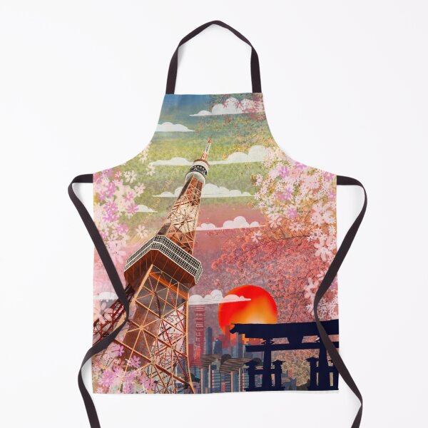 Item preview, Tokyo Tower in Spring designed and sold by mazarte.