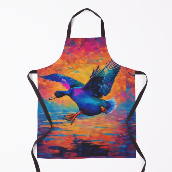Item preview, Flying Duck Oil Painting designed and sold by Bunmigraphics .