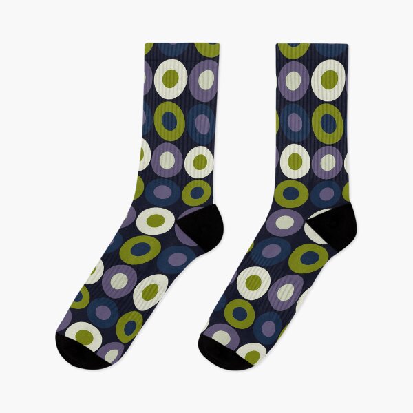 Item preview, Modern geometric circles pattern designed and sold by randrdesign.