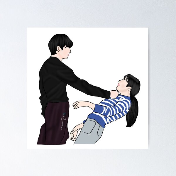 Item preview, Moon In The Day Korean Drama designed and sold by ArtRaftPro.