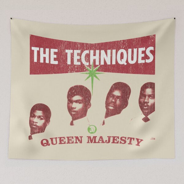 Item preview, The Techniques: Queen Majesty designed and sold by brianhillDESIGN.