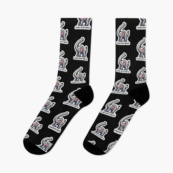 Item preview, Elephant Stretchy Trunk Pixel designed and sold by Master-Print.