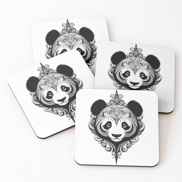 Item preview, Tribal Panda Tattoo designed and sold by Baldazar.