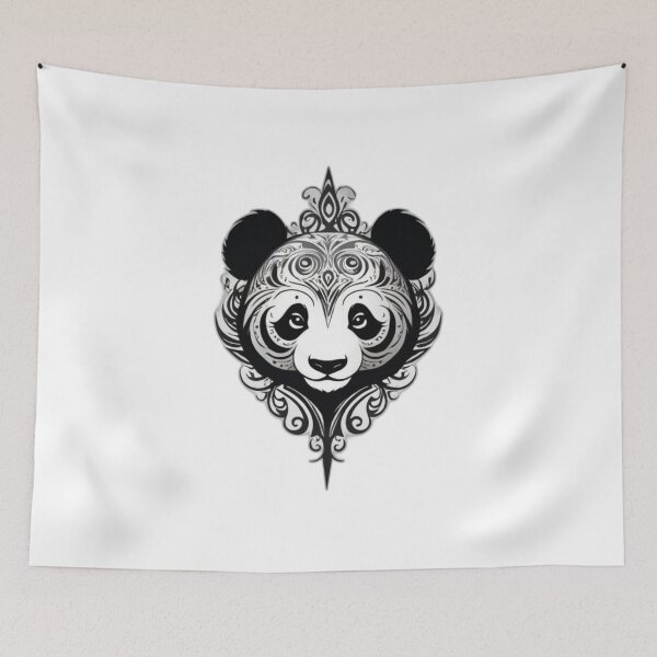 Item preview, Tribal Panda Tattoo designed and sold by Baldazar.