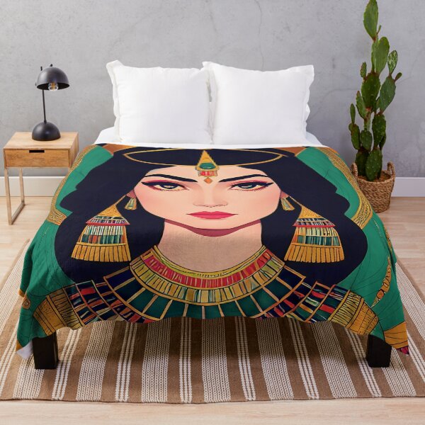 Item preview, Fantasy Portrayal of an Ancient Egyptian Queen designed and sold by FriskyLemur.
