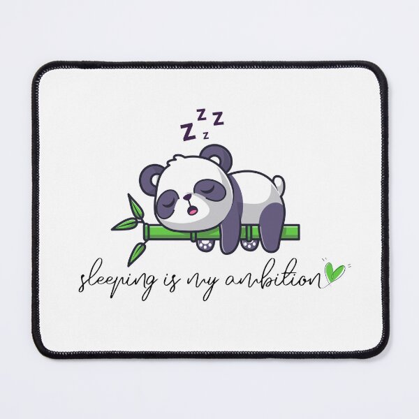 Item preview, Sleeping Is My Ambition Funny Panda designed and sold by sinavistas.