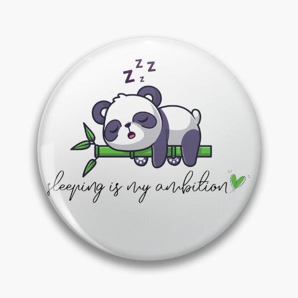 Item preview, Sleeping Is My Ambition Funny Panda designed and sold by sinavistas.