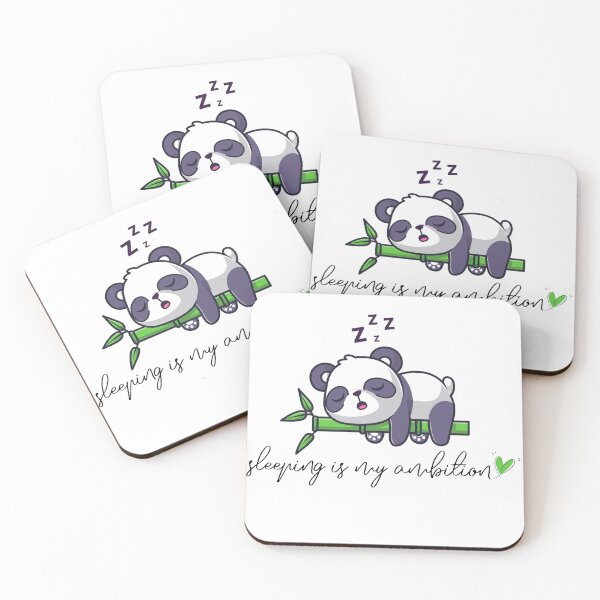 Item preview, Sleeping Is My Ambition Funny Panda designed and sold by sinavistas.