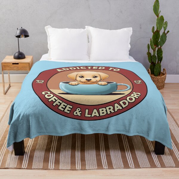 Item preview, Addicted to Coffee & Labradors - Perfect for Coffee Lovers and Dog Owners designed and sold by brindled.