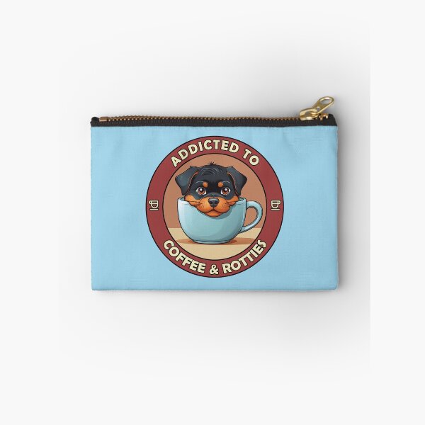 Item preview, Addicted to Coffee & Rotties - Perfect for Coffee Lovers and Dog Owners  designed and sold by brindled.