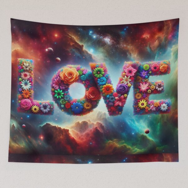 Item preview, Love Floral Constellations: The Universe in Bloom designed and sold by ArtComixHaven.