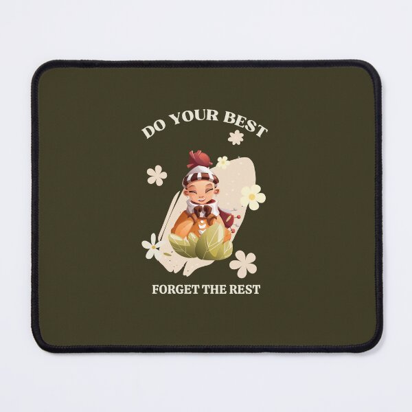Item preview, Do Your Best, Forget the Rest, best on dark background designed and sold by VarnaChitra.