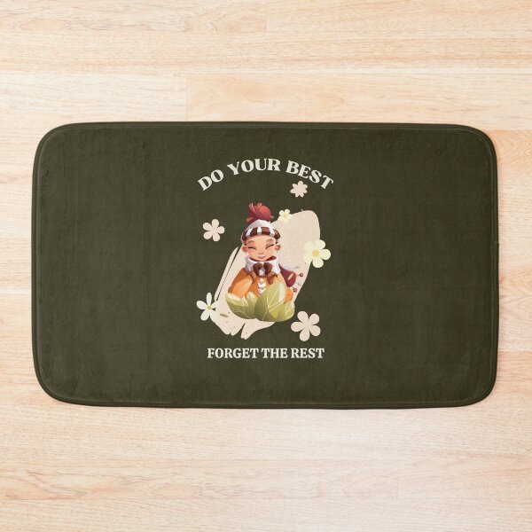 Item preview, Do Your Best, Forget the Rest, best on dark background designed and sold by VarnaChitra.